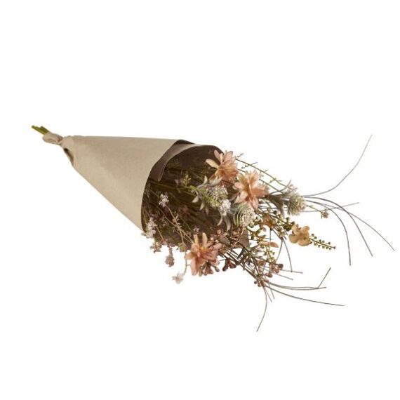 Evighedsbuket hvid og grøn