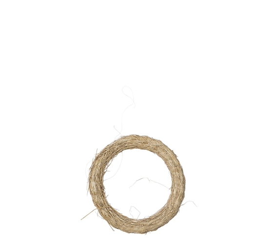 Halmkrans 25 cm