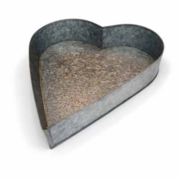 Zinkfad i hjerteform