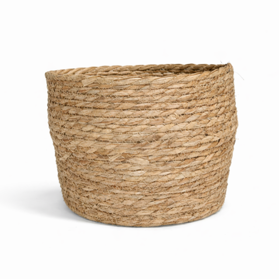 Flettet plantekurv